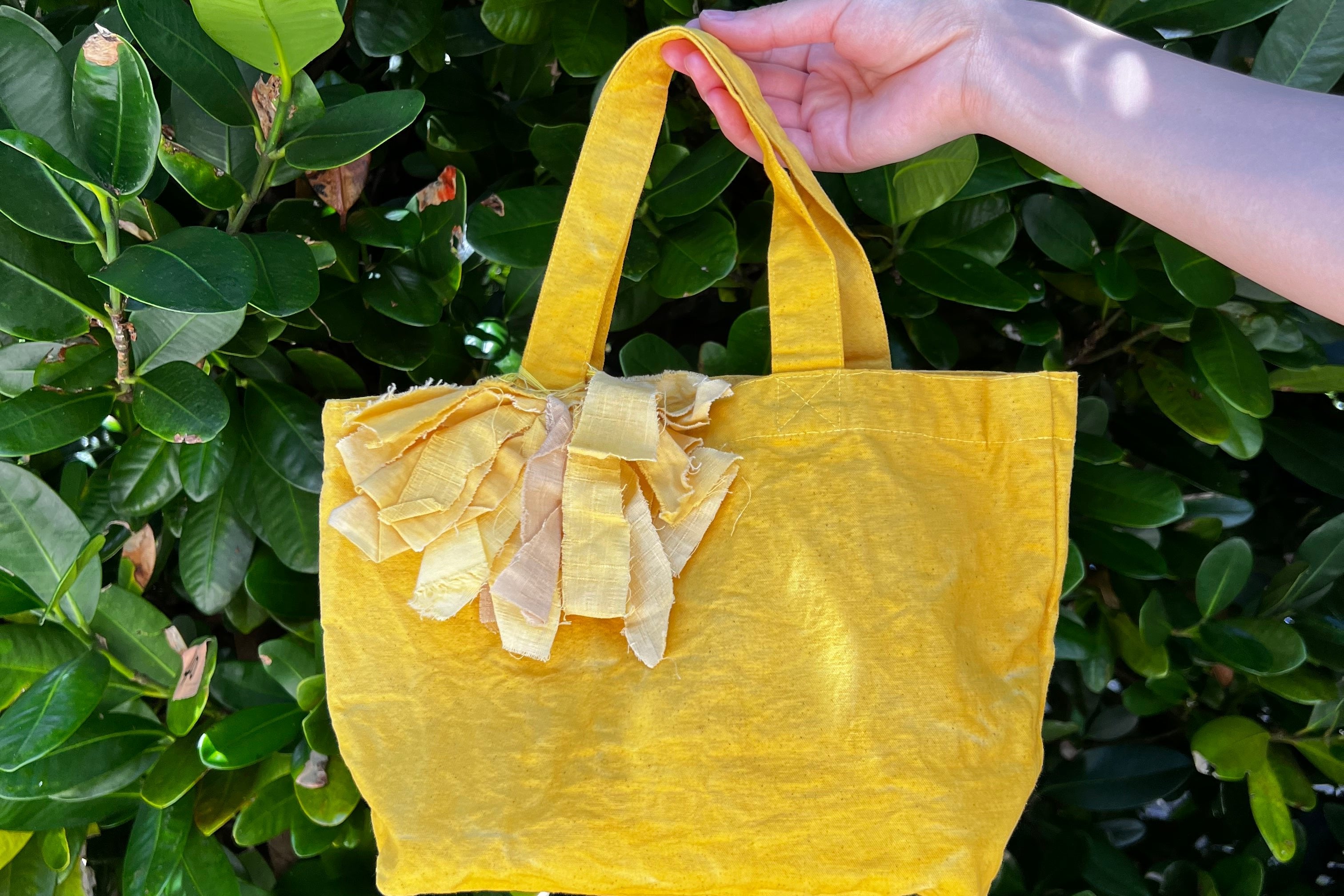 【福木染め】キャンバストート