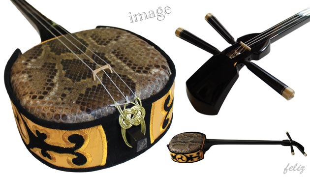 こだわりの三線【強化張り】(送料込)