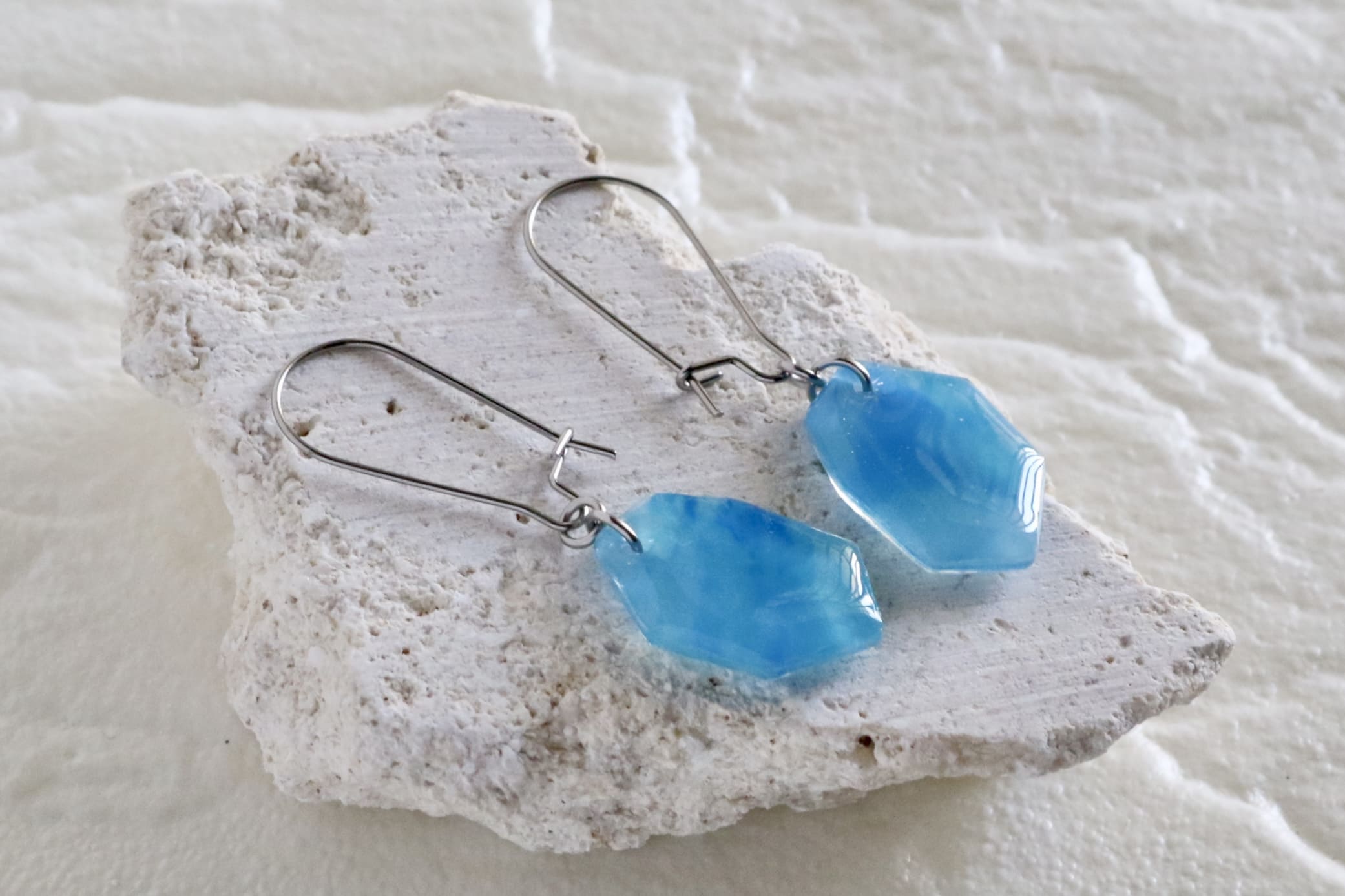 沖縄の海が生んだ新しい輝き|Oceanデザイン (ピアス/イヤリング/チョーカー/リング)|jiyukimama