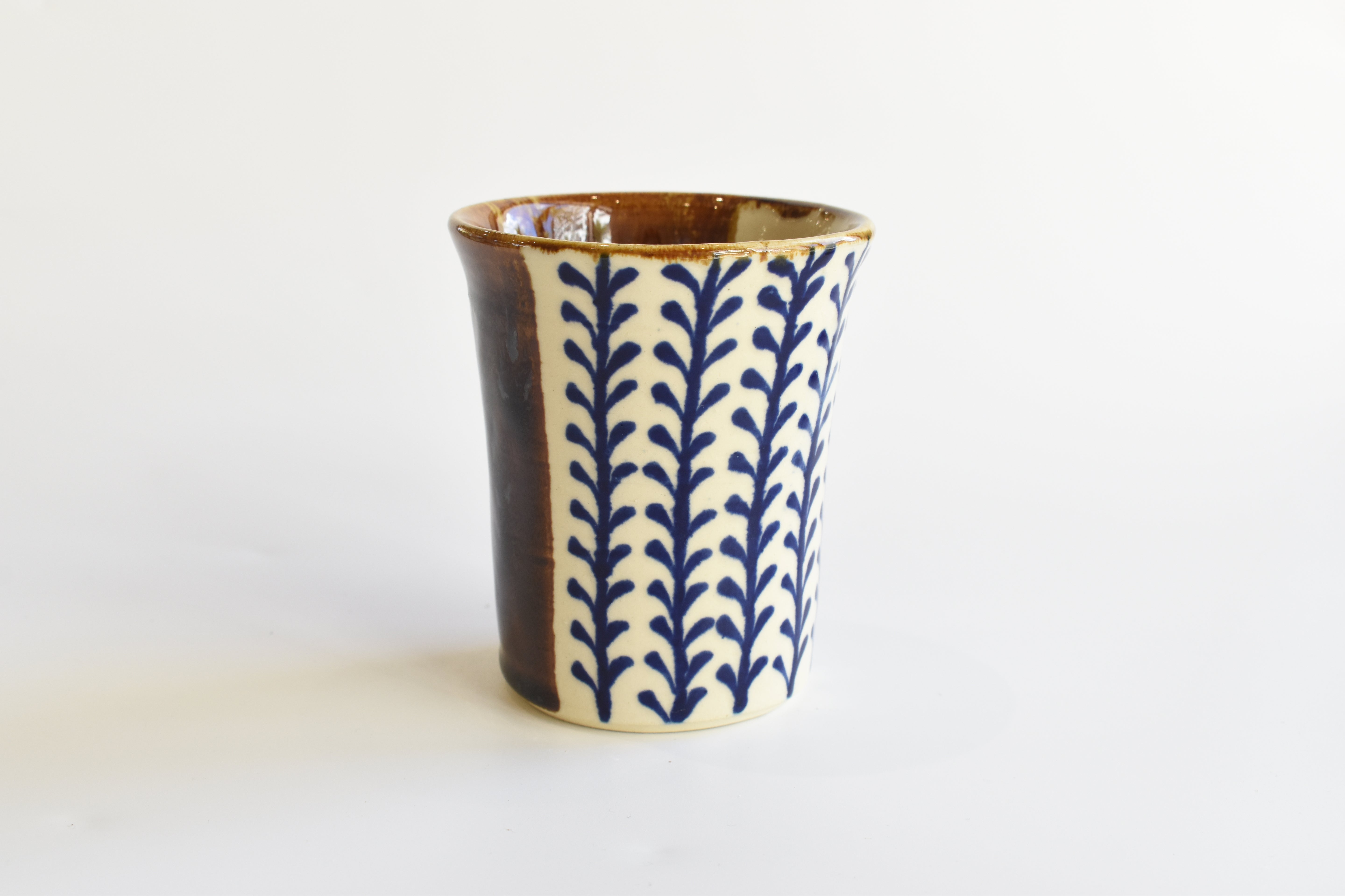 【ARTIGIANO】やちむん reteレーテ グランデカップ『海人の漁具 網』