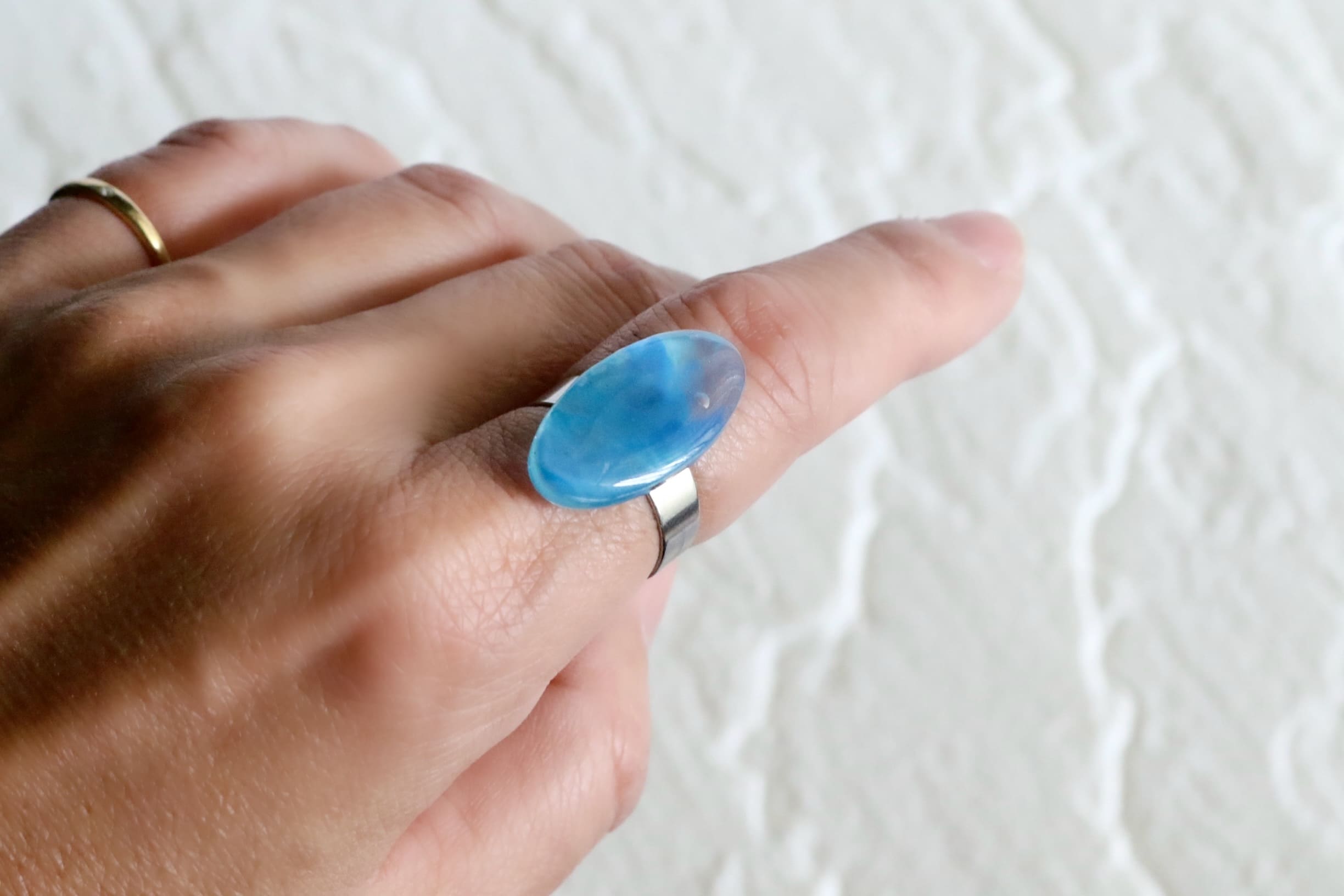 沖縄の海が生んだ新しい輝き|Oceanデザイン (ピアス/イヤリング/チョーカー/リング)|jiyukimama