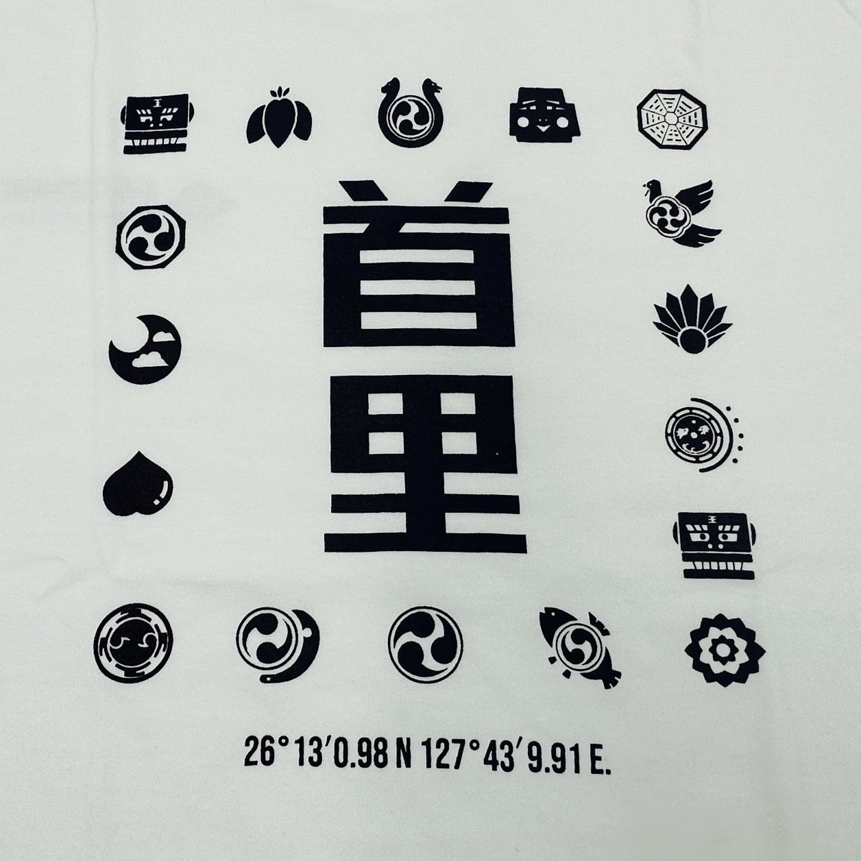 【首里ピクトグラム Tシャツ】単品