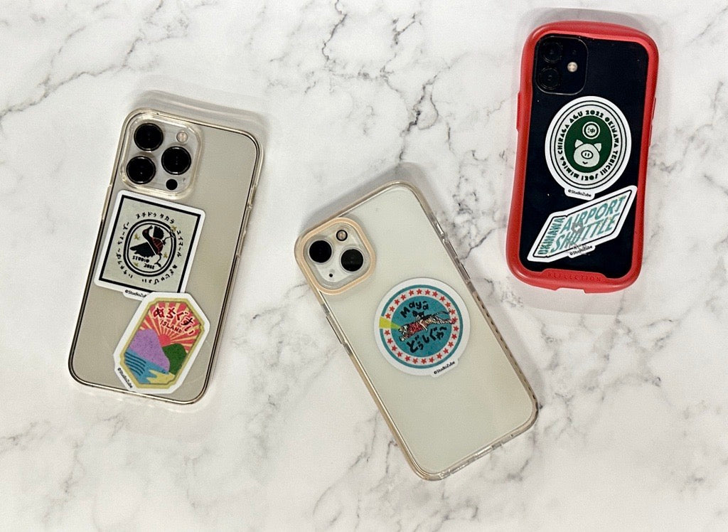 沖縄方言ステッカー5枚セット(E)