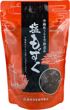 塩もずく500g(クール便対応)|勝連漁業協同組合
