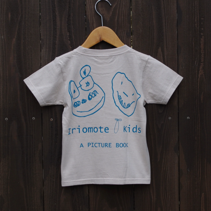 染め図鑑Tシャツkids ヒメシオマネキ