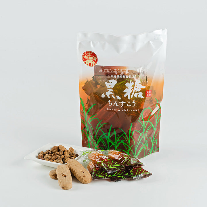沖縄銘菓 定番お菓子 黒糖ちんすこう