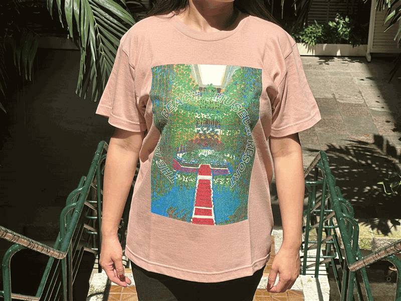 ホテルオリジナル宜保朝子コラボTシャツ ATRIUM|ザ・ムーンビーチ ミュージアムリゾート