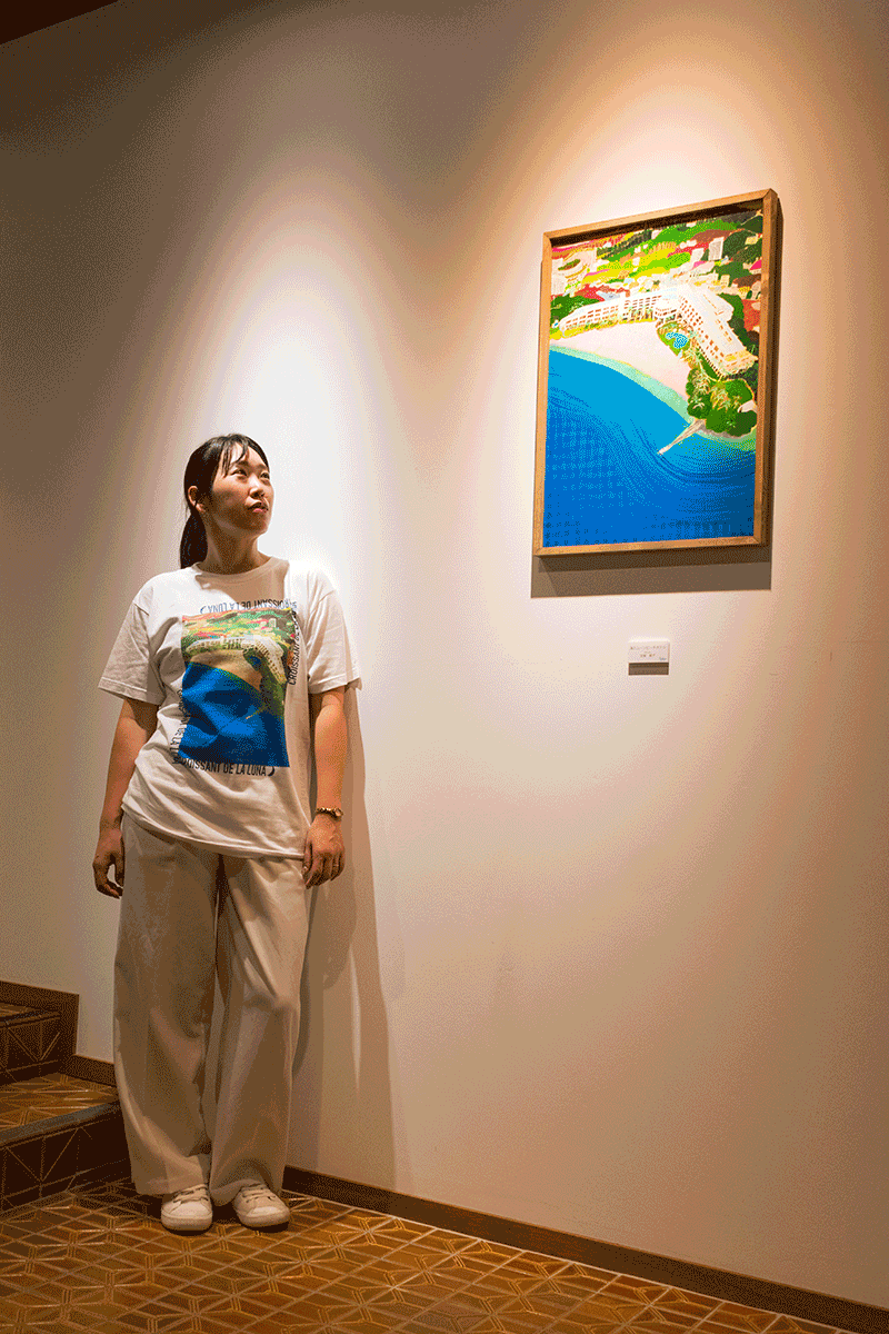ホテルオリジナル宜保朝子コラボTシャツ HOTEL BEACH|ザ・ムーンビーチ ミュージアムリゾート