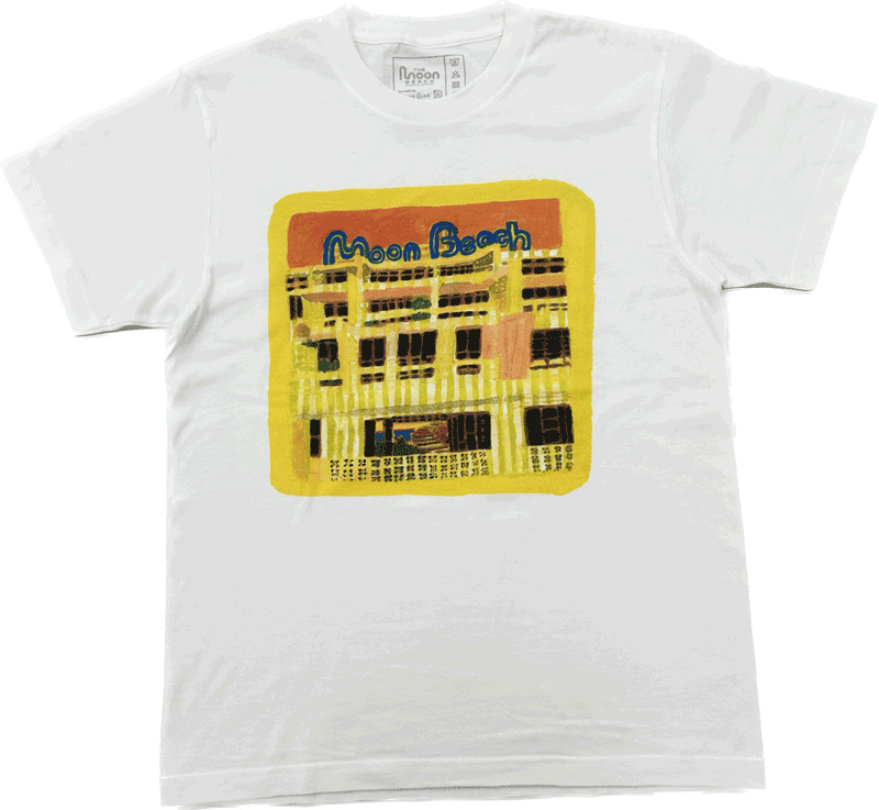 ホテルオリジナル宜保朝子コラボTシャツ HOTEL SIGN|ザ・ムーンビーチ ミュージアムリゾート