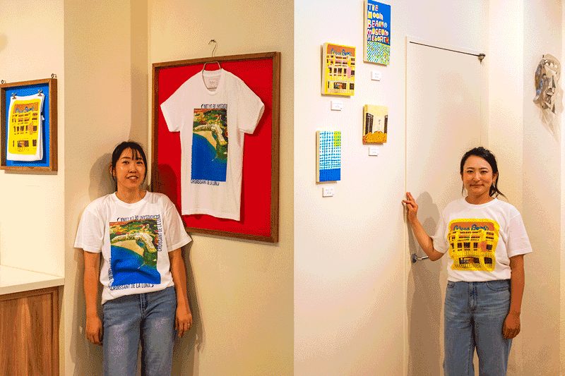 ホテルオリジナル宜保朝子コラボTシャツ HOTEL SIGN|ザ・ムーンビーチ ミュージアムリゾート