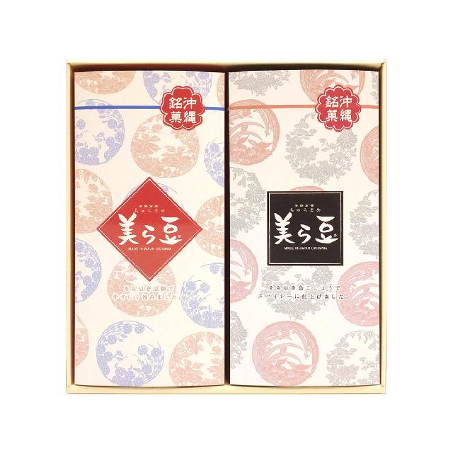 【ギフト】美ら豆 2種ギフトセット (黒糖味10gx15袋+島胡椒味10gx15袋)