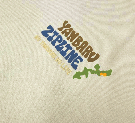 『やんばるジップライン×Kidzy』オリジナルTシャツ