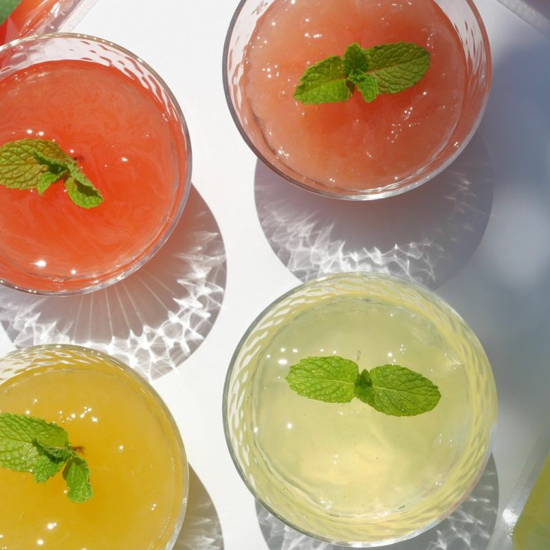 【ギフト】まるで果実のようなジュレ4種セット｜沖縄県産果汁のみを使用した贅沢ジュレのセット【4種×各2個】