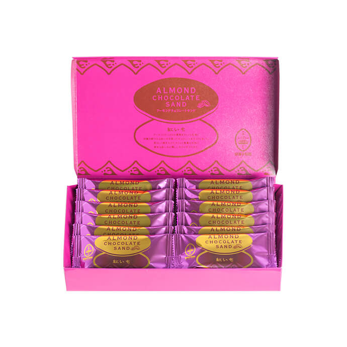 アーモンドチョコサンド紅芋（12枚入）｜御菓子御殿