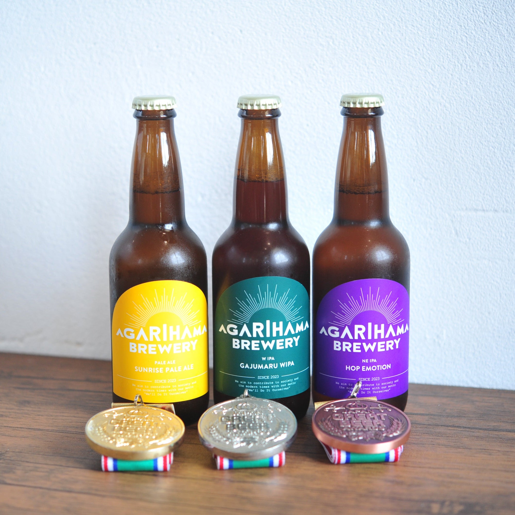 【お酒】AGARIHAMA BREWERY メダルコンプリートセット