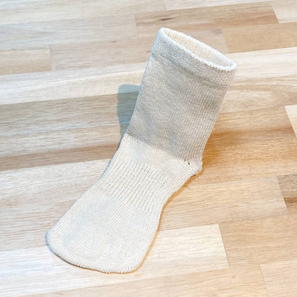 【SHIMA DENIM WORKS】バガス和紙靴下（ミドル丈）S・M