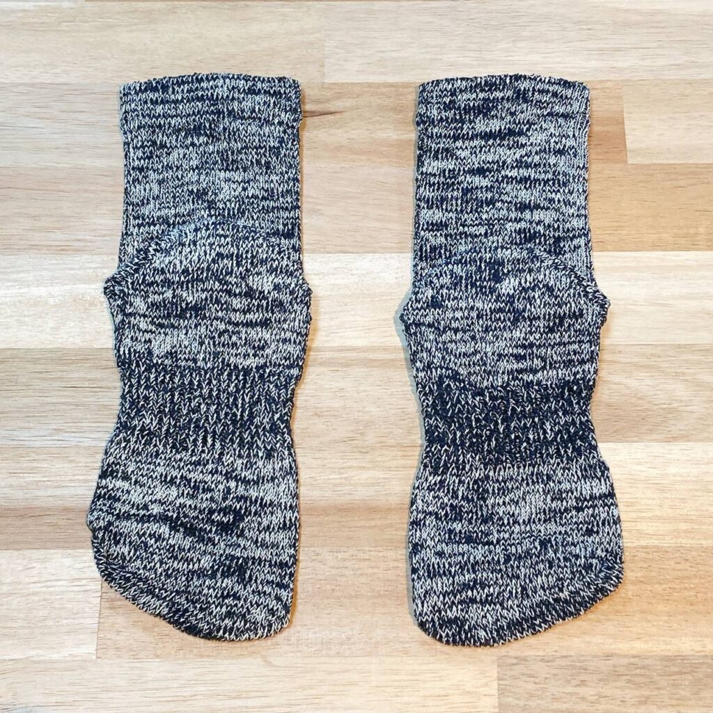 【SHIMA DENIM WORKS】バガス和紙靴下（ミドル丈）S・M