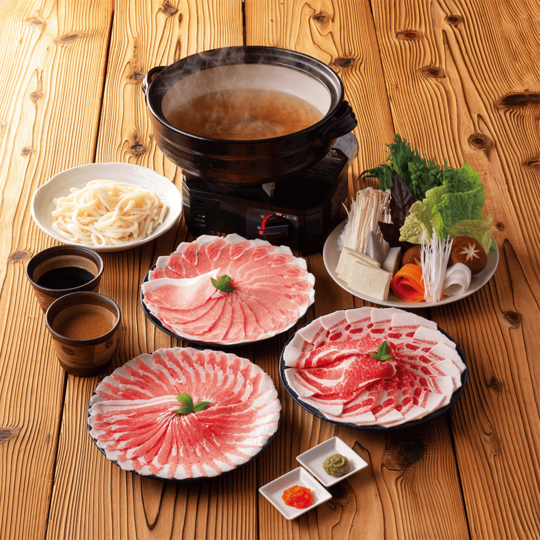 あぐー食べくらべしゃぶしゃぶ3種セット｜上原ミート