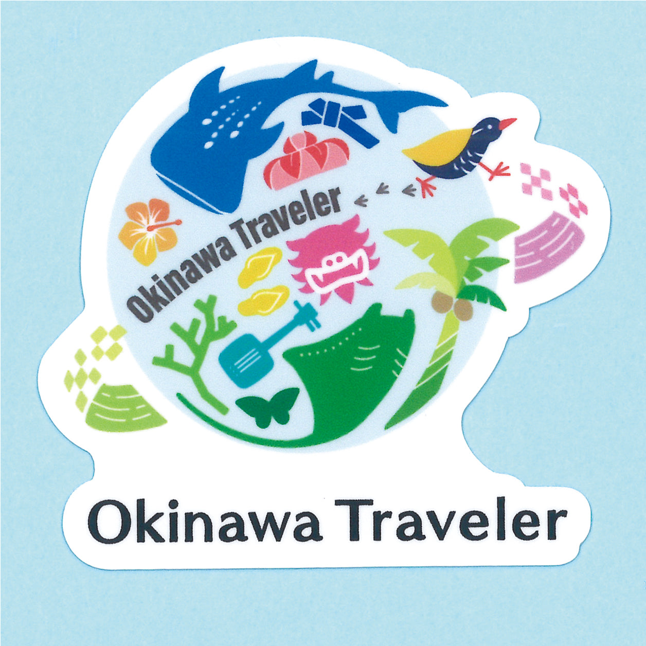 Okinawa Traveler オリジナルステッカー
