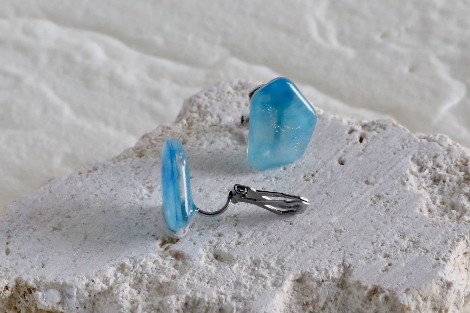 沖縄の海が生んだ新しい輝き｜Oceanデザイン (ピアス/イヤリング/チョーカー/リング)｜jiyukimama