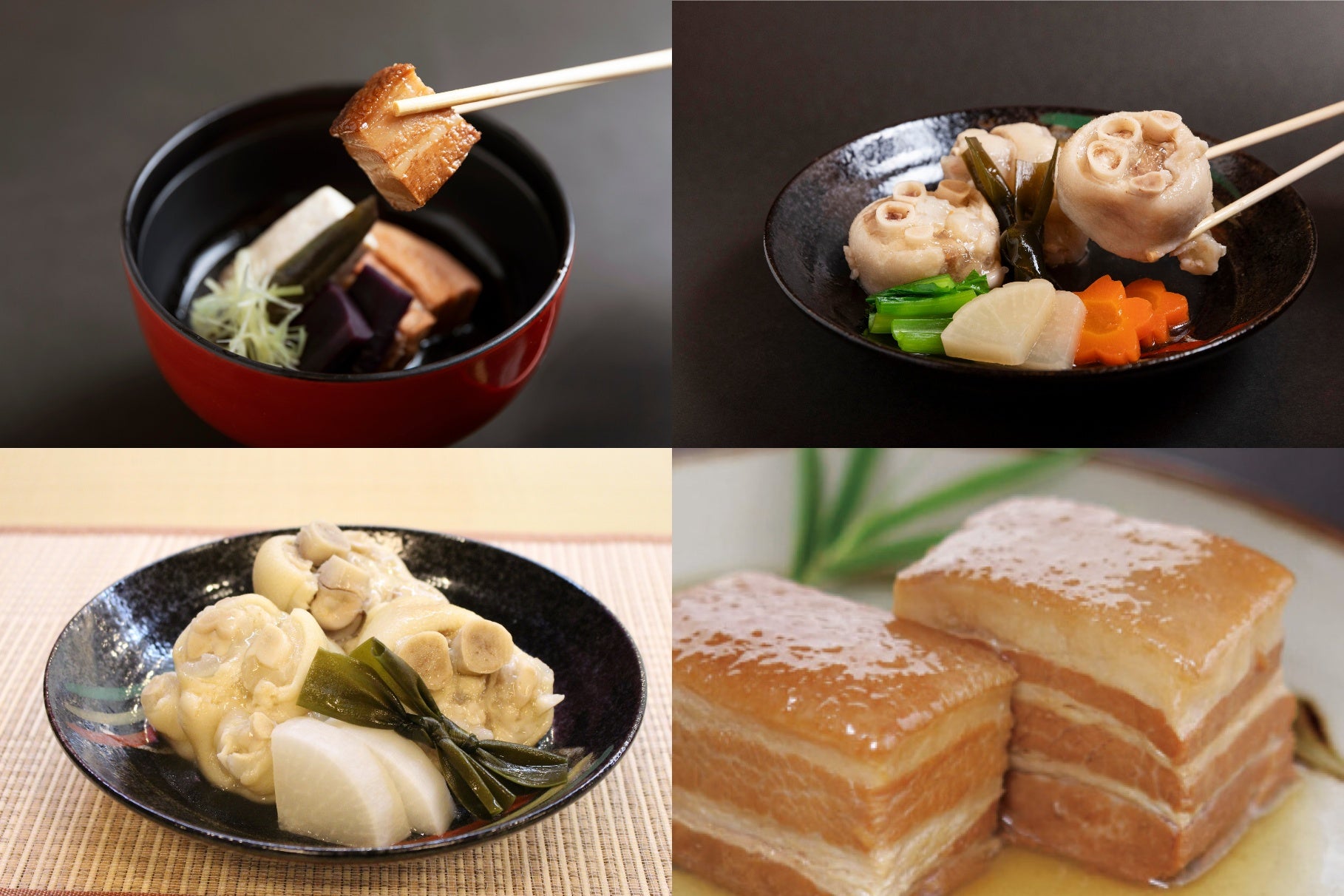 【ギフト】＜四つ竹＞至高の逸品　らふてぃ・てびちセット